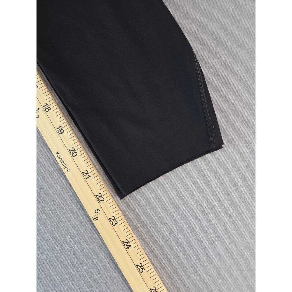 Lululemon Leggings Womens 6 Black Base Pace Crop Running Stretch Pants Outdoor - Picture 6 of 8